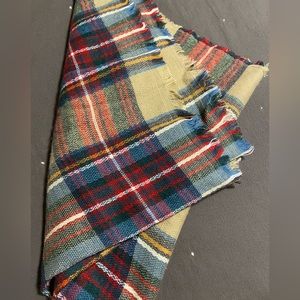 Plaid Blanket Scarf